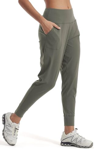 Maxbee Joggers Pants for Women with Pockets-Workout Sweatpants-Athletic Trackpants-Womens Lounge Running Pant in Saudi Arabia