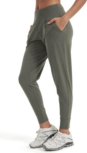 Maxbee Joggers Pants for Women with Pockets-Workout Sweatpants-Athletic Trackpants-Womens Lounge Running Pant in Saudi Arabia