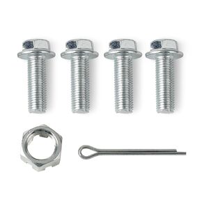Lower Ball Joint Flange Bolts Mount Kit Compatible with Toyota 4Runner Tacoma Tundra Sequoia Prius 90080-10066 90105-10406 14mm Hex Head