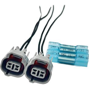 Side Marker Light Pigtail Connector Harness Compatible with Toyota Lexus Scion (Pack of 2) Replaces OE# 90980-11156 LJQ in Kuwait