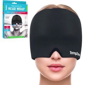 Frozen Relief Cold Cap, Migraine Therapy Cap for Effective Hot & Cold Recovery, 360° Compression, Hangover Headache Cap, Hangover Relief Cap, Tension & Stress Relief, Long-Lasting