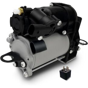 MILLISEC Air Suspension Compressor Pump Compatible with 2006-2013 Benz GL320/GL350/GL450/GL550/ML320/ML350/ ML450/ML500/ML550/ML550 Replaces# 1643200004, 1643200204