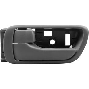 Gledewen Interior Door Handle Front Rear Left Driver Side with Door Lock Button, Grey Inside Door Handle, Compatible with Toyota Camry 2002-2006, Replaces# 69206AA021B2