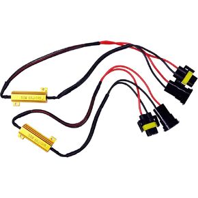 PA LED 2x H8 H11 50W 6ohm/10Ohm Resistor Canbus Fixer LED Bulb Error Code Load Resistor