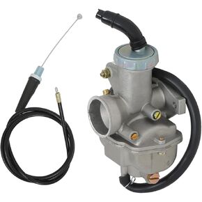 WFLNHB Carburetor Replacement for Honda XL70 SL70 XL75 XR80 XR80R CRF80F Carb with Throttle Cable 16100-GCF-672