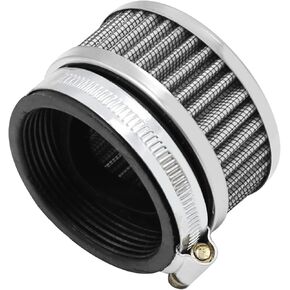 1pcs Stainless Steel Air Filter 48mm-52mm with Clamp Fits for Motorcycle Scooter