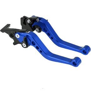 for ttr 110 Brake Lever Clutch Brake Lever CNC Aluminum Motorcycle Clutch Drum Brake Lever Handle 22mm 7/8" for Motorcycles Below Small Displacement Motorcycles Mopeds(Blue)