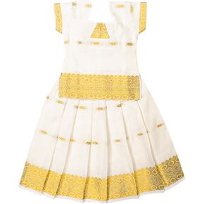 Chandrakala Lehanga Pattu Pavadai For Girls Kids South Indian Dress (KL117-P)