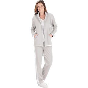 CATALOG CLASSICS Womens Sweat Suits 2 Piece Set Jogger Track Suits for Women Set