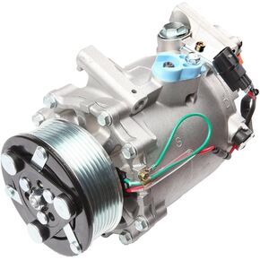 cciyu Air Conditioning Compressor for A-cura CSX for H-onda Civic 2.0L 2006-2010 Replaces AC Compressor for Car