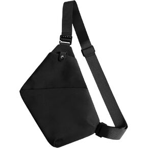 Slim Sling Bag, Water Resistant Crossbody Bag Men Anti Theft Crossbody Bags for Women Trendy Shoulder Bag Travel