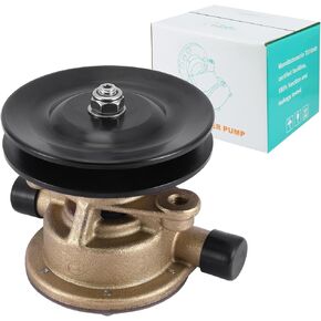 128377-42500 (C&U Bearing) Crankshaft Mounted Sea Water Pump For Yanmar 2GM 3GM, OMC Johnson F4B-902 10-24509-01 10-24509-02 10-13337-01 12837742500 10-13492-01 128397-42500