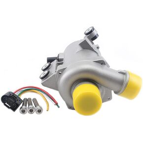 11517563183 11517586925 Electric Engine Water Pump and Thermostat Kit Compatible with BMW E90 X3 Z4 1 3 5 Series Replace 11517546994, 11517563183, 11517586924