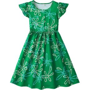 Halloween Costume for Kids Fashion Princess Cosplay Outfit Dress