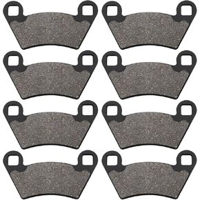 Front and Rear Brake Pads for Polaris Ranger 500 4x4 2x4 400 425 570 700 XP ETX TM EFI 6x6