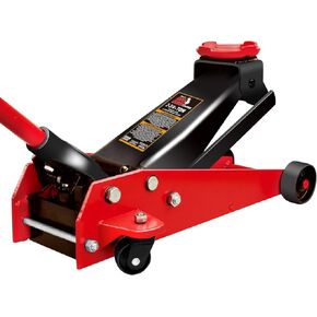 BIG RED T82751-1 Torin Hydraulic Floor Jack Pro Series with Single Quick Lift Piston Pump, 2.75 Ton (5,500 lbs.) Capacity, Red