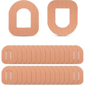 30pcs Adhesive Patches for Omnipod 5, Waterproof Sensor Cover Sweatproof Sensor Overpatch Insulin Sensor Over Patch Sensor Sticker Tape Accessories Compatible with Omnipod 5 (Skin Color)