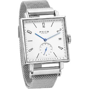 FEICE Sapphire Crystal Square Automatic Watch Classic Bauhaus Watch Minimalist Casual Watches for Men Women Unisex -FM301