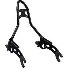 Indian Motorcycle Sissy Bar, Thunder Black, Fits Specific Chief, Chief Bobber, Chief Dark Horse, Super Chief, Sport Chief Models and More, Quick Release Technology, Comfort and Support - 2884632-266