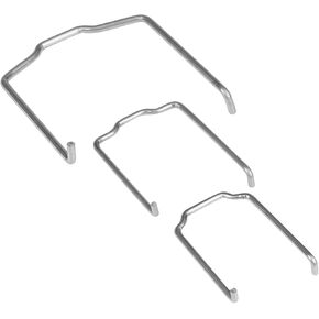 YESHMA Radiator Hose Retaining Spring Clip Replaces 154 23 Horse Shoe Clip Cooling Coolant Hose Clip Retainer Compatible with BMW E39 E38 E60 E90 745Li X5 E46 325i 328i M3 540i 740iL 740i 3PCS Set