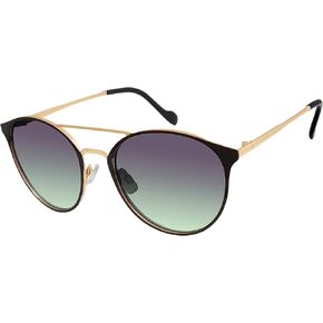 Jessica Simpson Women's J6222 Vintage Metal Round Sunglasses