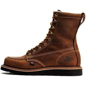 Thorogood Men's 6 in Moc Toe NAT 90 Shoe, Trail Crazyhorse - 10.5 2E