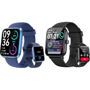 aeac Smart Watch, 2024 Newest Fitness Watch for Men Women, Alexa Built-in & Stable Bluetooth Call, with Heart Rate/SpO2/Sleep Monitor