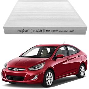 Freairpilot CF12058 Cabin Air Filter,Replacement For Hyundai Accent,Creta,Elantra,Elantra GT/Kia Forte,Forte5,Rio;OEM# CP058,100002158,97133-F2000,97133-F2100,F178EDFAA,F178NFFAA.