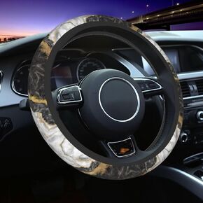Bigfoot Steering Wheel Cover Car Accessories Cute for Women Girls Girly Universal 15 Inch Neoprene Auto Interior Decor Anti Slip Car Truck Protector