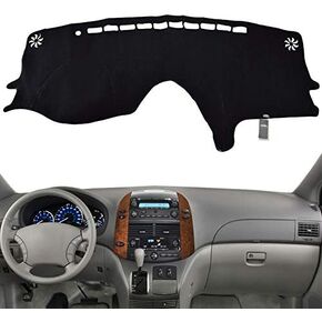 XUKEY Dashboard Cover for Toyota Sienna 2004 2005 2006 2007 2008 2009 2010 Dash Cover Mat