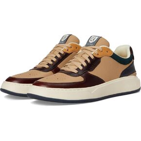 Cole Haan Men's Grandpro Crossover Sneaker, Sesame/Blueberry/Ivory, 9