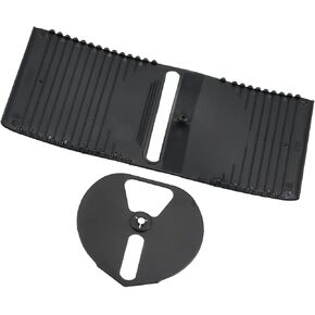 ACROPIX Center Console Slider Cover, Shifter Gear Shift Knob Cover, for Lexus IS250 IS350 2005, Plastic, 35975-53020, Black, 1 Set Car Parts