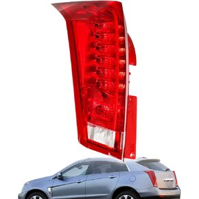 GXYWADY Brake Light Replacement for 2010 2011 2012 2013 2014 2015 2016 SRX Tail Light Left Side w/Bulbs Replacement for GM2800255