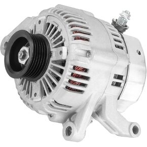 Alternator Replacement Compatible with 2001-2006 Dodge Dakota 3.7 4.7L, 2001-2004 Jeep Grand Cherokee, 2002-2006 Liberty 3.7L, 2006 Mitsubishi Raider 3.7 4.7 Replace AND0202, 400-52058