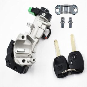 WFLNHB Ignition Switch Cylinder Lock Replacement for Honda Civic 2006-2011