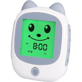 Toddlers Sleep Training Clock, Ok to Wake Kids Alarm Clock with Sleep Timer, Snooze for Younger Boys Girls