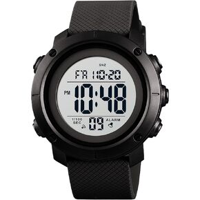 OLAZONE Boys Digital Watch Big Youth Sports Waterproof Military Back Light Teenager Watch 1428