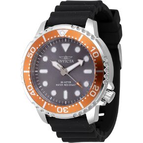 Invicta Pro Diver Men 48mm Stainless Steel Steel Grey dial PC21J Quartz