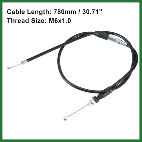 Motoforti Throttle Cable 31 بوصة استبدال دراجة نارية خنق كابل عالمي مناسب لـ 50cc 70cc 90cc 110cc 125cc 250cc ATV Quad Go Kart Mini Pit Bike طويل الأمد in Saudi Arabia
