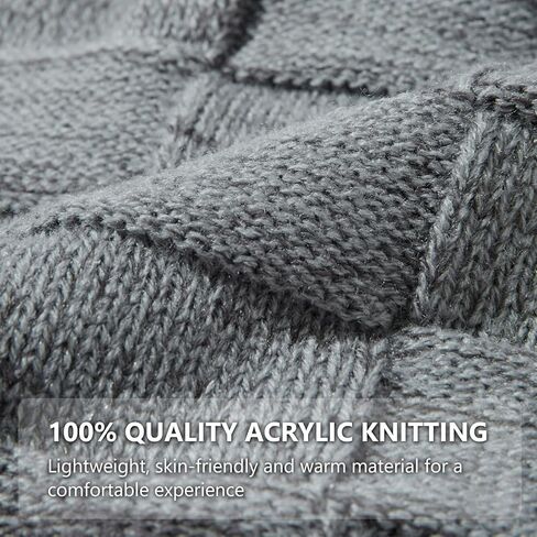 BASSDASH Winter Slouchy Beanies Thick Fleece Lined Skull Cap for Men Women Warm Knitting Hat in Kuwait