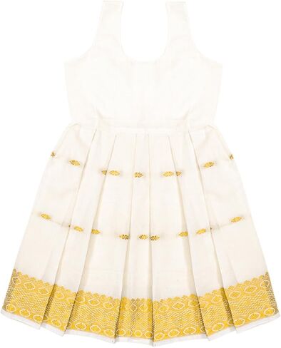 Chandrakala Lehanga Pattu Pavadai For Girls Kids South Indian Dress (KL117-P) in Kuwait