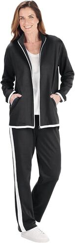CATALOG CLASSICS Womens Sweat Suits 2 Piece Set Jogger Track Suits for Women Set in Saudi Arabia