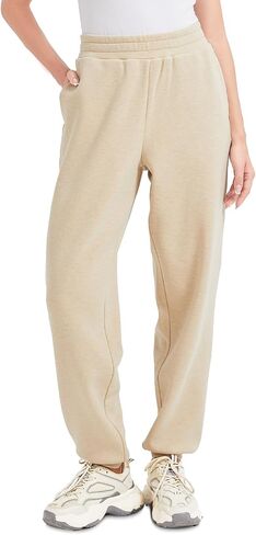 Womens Fleece Lined Sweatpants High Waisted Casual Baggy Sweatpants with Pockets Winter Thermal Jogger Pants in Saudi Arabia