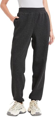 Womens Fleece Lined Sweatpants High Waisted Casual Baggy Sweatpants with Pockets Winter Thermal Jogger Pants in Saudi Arabia