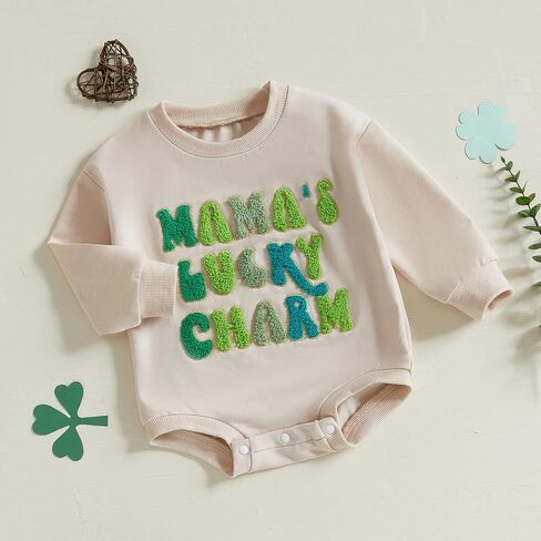 GOOCHEER Newborn Infant Baby Boy Girl Halloween Outfit Ghost Floral Sweatshirt Romper Long Sleeve Bodysuit Fall Clothes in Kuwait