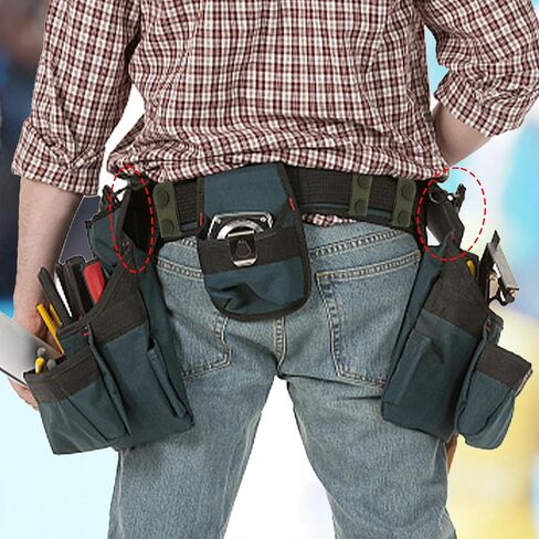 6 Pcs Duty Belt Keepers Police Security Tactical Belt Keeper with Double Snaps, Stays Holders Military Equipment Accessories Fixing Security Police Belt Law Enforcement Accessories Duty Belt Holder in Saudi Arabia