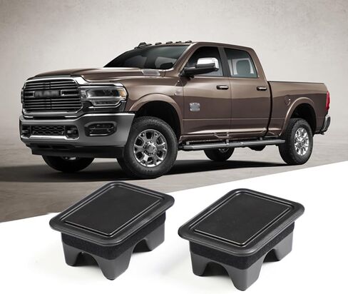 Stake Pocket Covers Rear Truck Bed Rail Stake Pocket Cover Protector Compatible with Ram 1500 2019 2020 2021 2022 2023 (Set of 2) (for Ram 1500 2019 to 2023) in Saudi Arabia