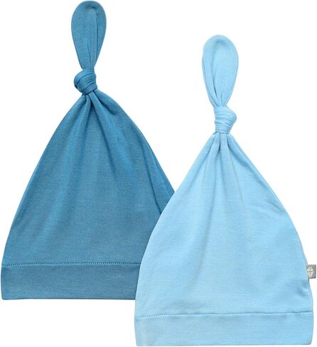 قبعات KYTE BABY Bamboo Rayon Baby Beanie قبعات ناعمة معقودة - عبوتان in Kuwait