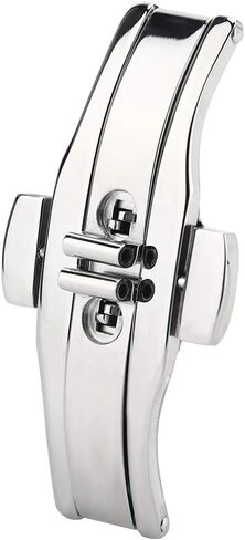 Fashional Metal Butterfly-Shape Deployment Buckle - Automatic Double Click Clasp Strap for Watch Band(01) in Saudi Arabia