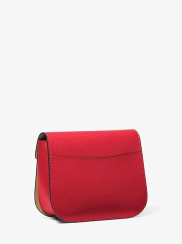 Michael Kors Emilia Small Logo Crossbody Bag (Bright Red) in Saudi Arabia